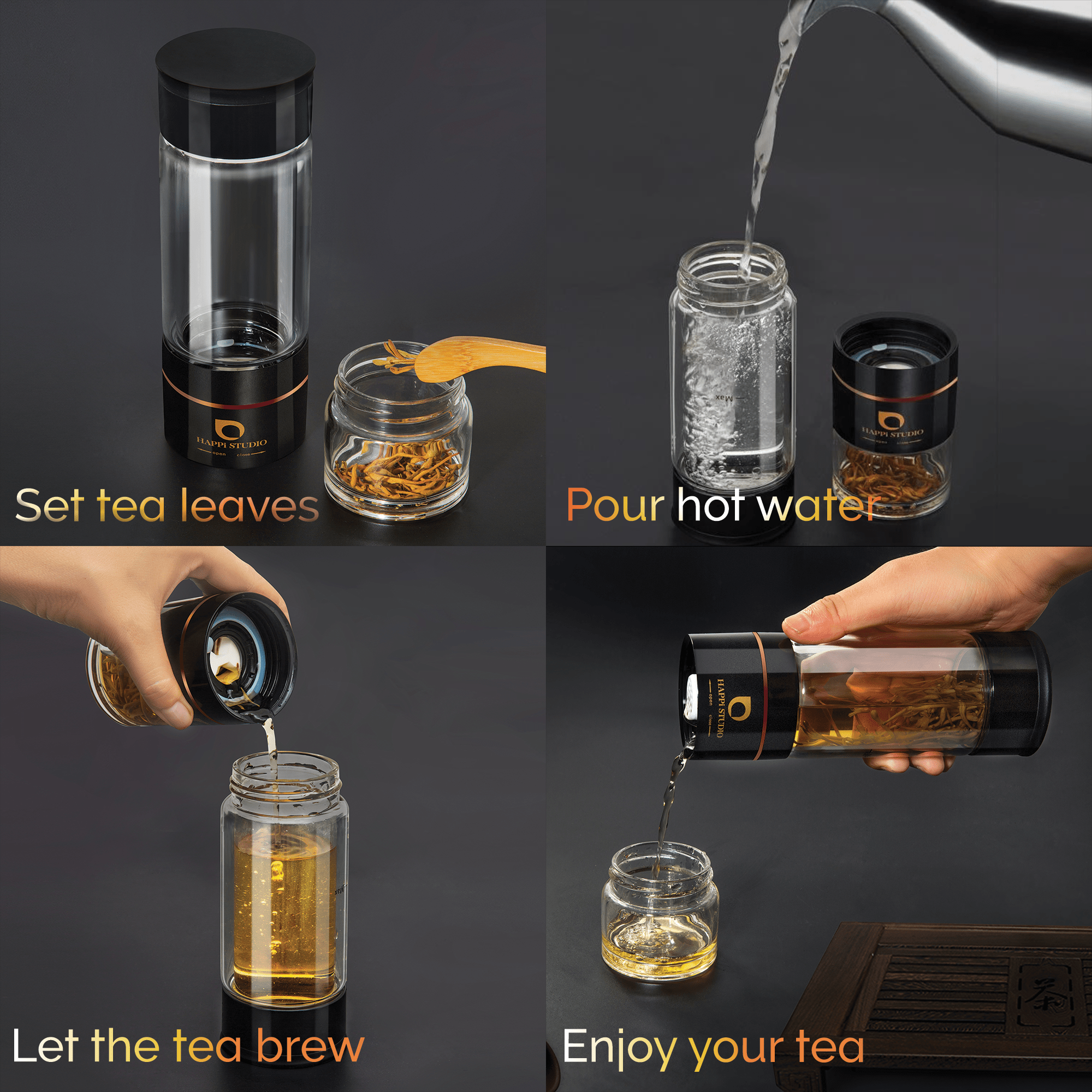 Tea Tumbler HAPPi STUDIO