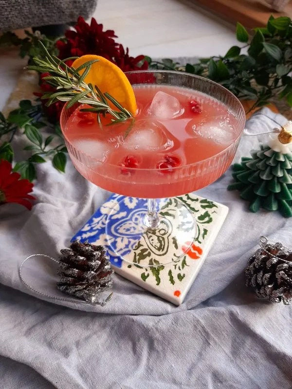 Ponche navideño sin alcohol
