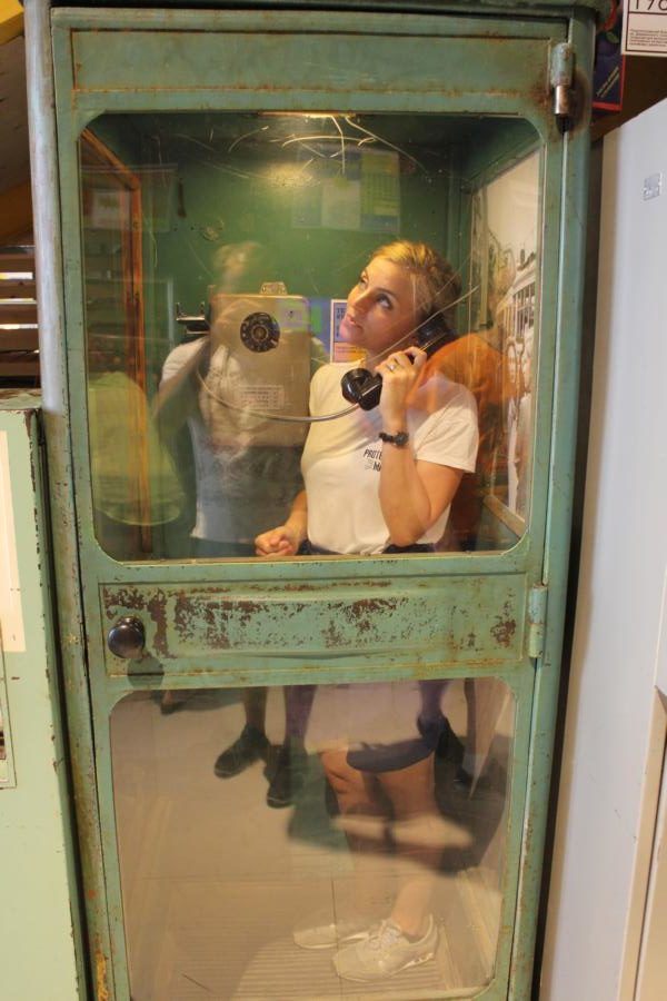 Alte Telefonzelle