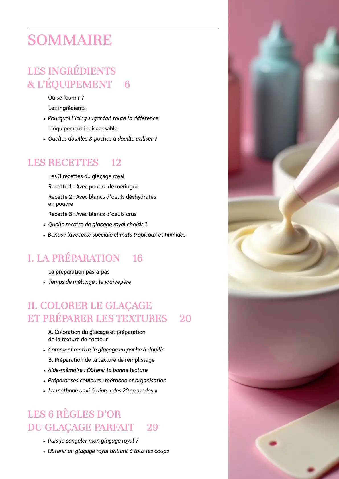 Les fondamentaux du biscuit décoré