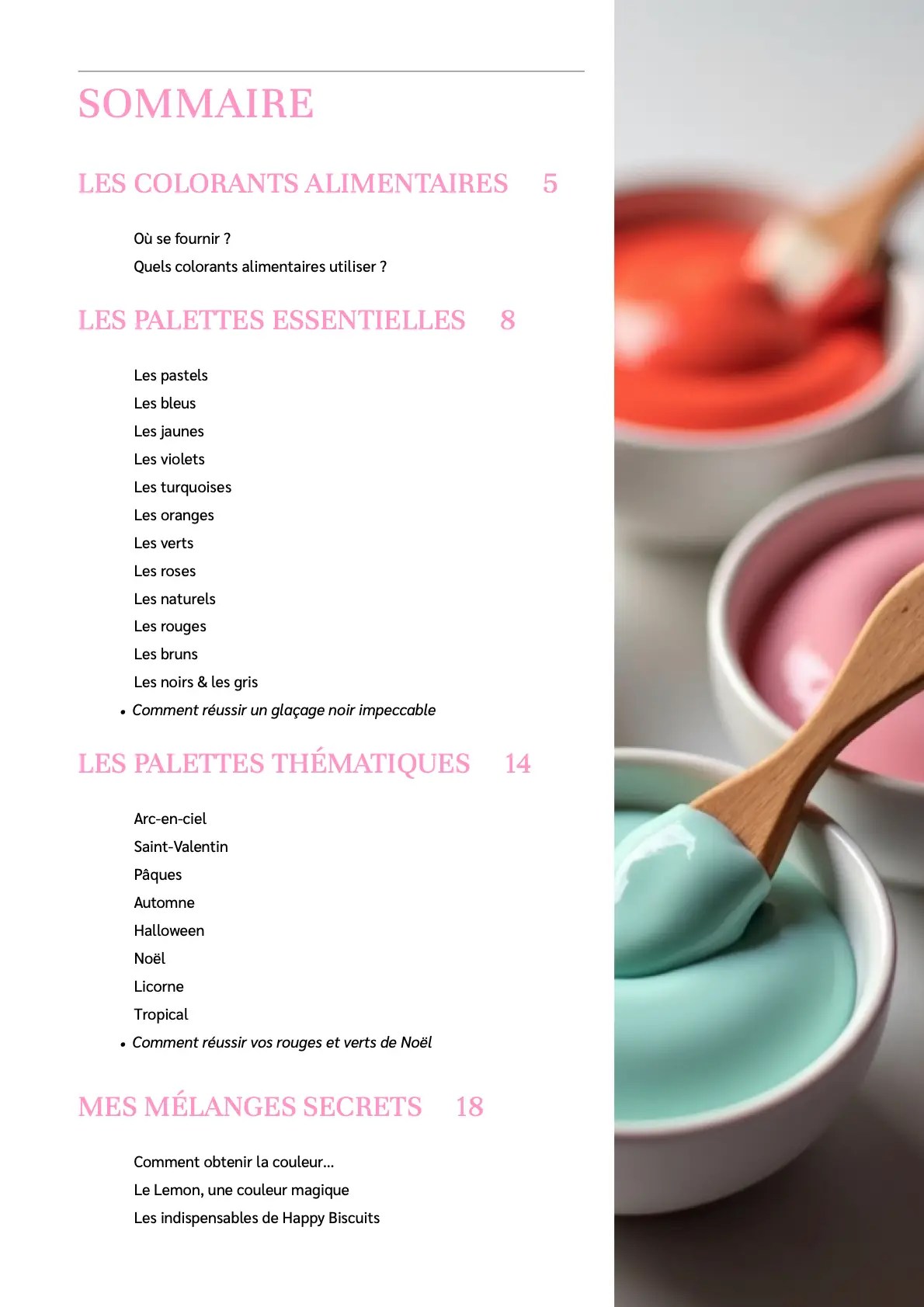 Les fondamentaux du biscuit décoré