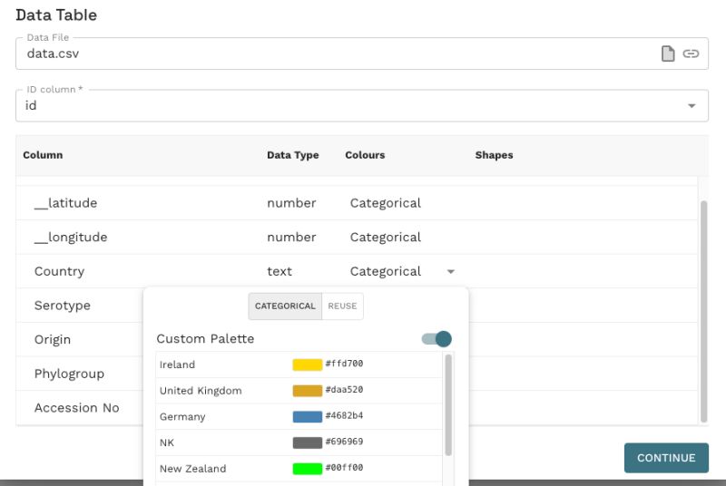 Microreact Classic Uploading Data The Microreact Cookbook - Best Mountain Textures in Ultra HD
