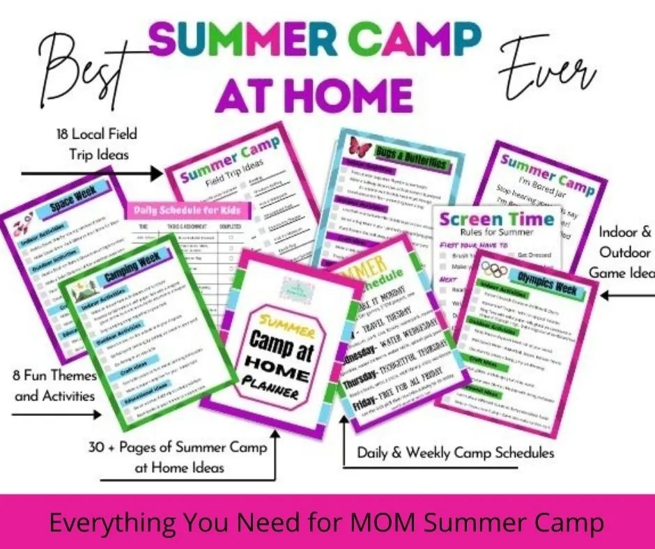 how to plan a diy summer camp at home happy mom hacks