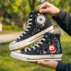 Ponyo Studio Ghibli Converse, Hand Embroidered Ocean Anime Converse High Tops