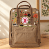 Rustic Farm Life Kanken Backpack, Cute Farm Animals Embroidered Rucksack