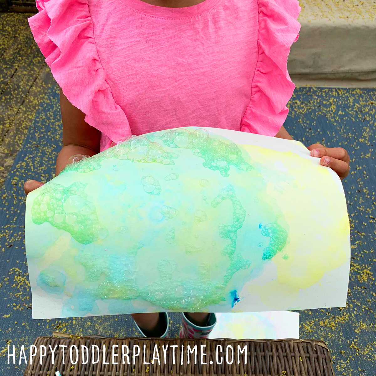 Summer process art: easy outdoor art projects for kids