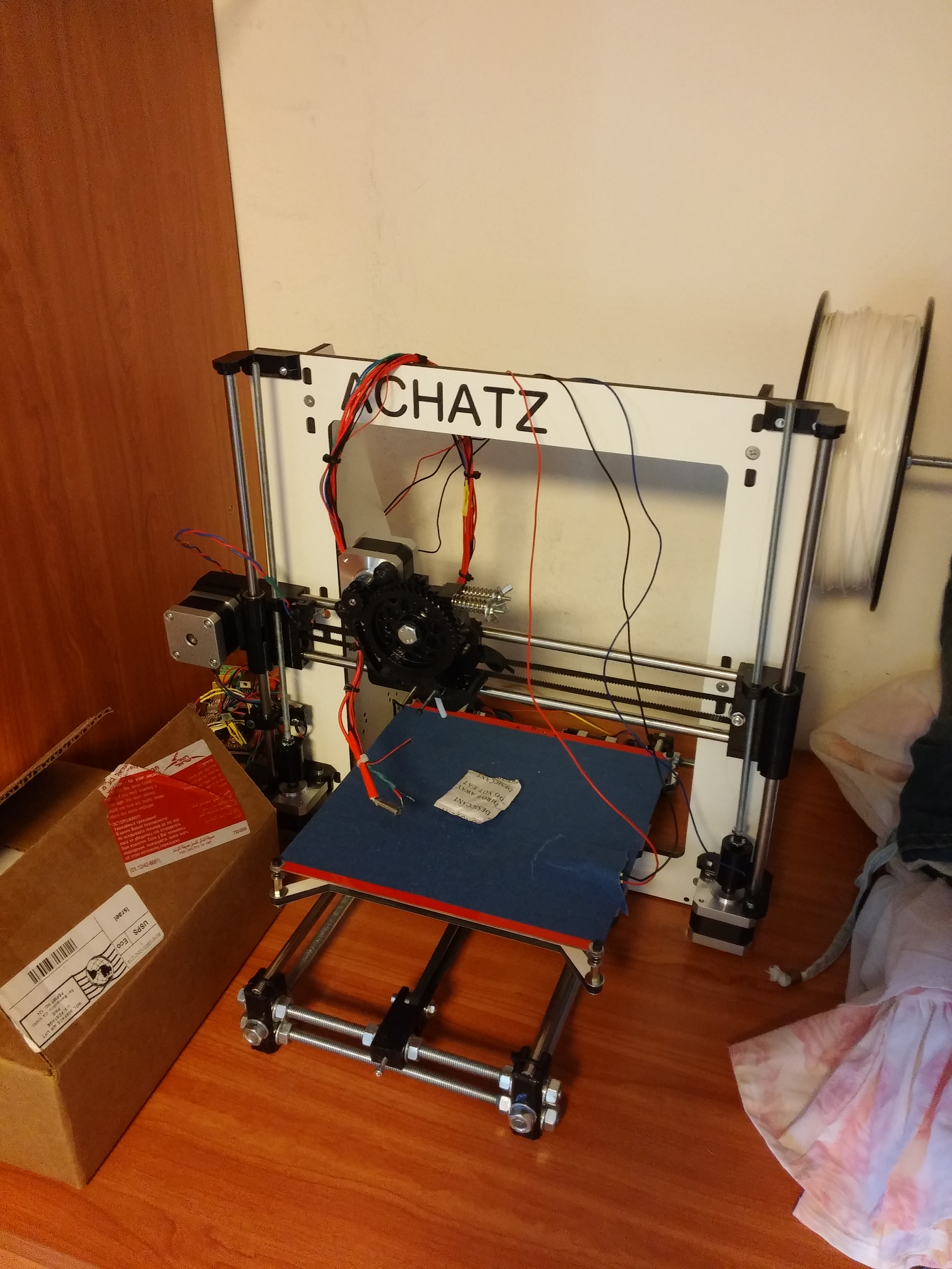 end of day 3. waiting on new hot end