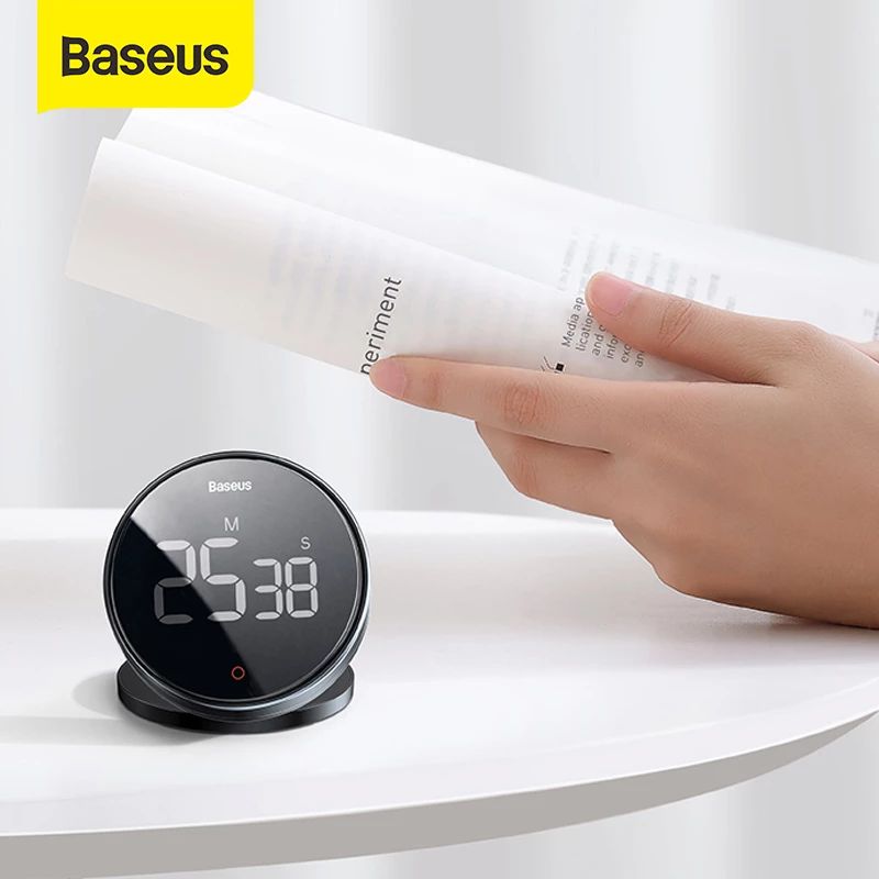 Baseus Heyo Rotation Countdown Timer Pro Geary Bd - 4K City Photos for Desktop