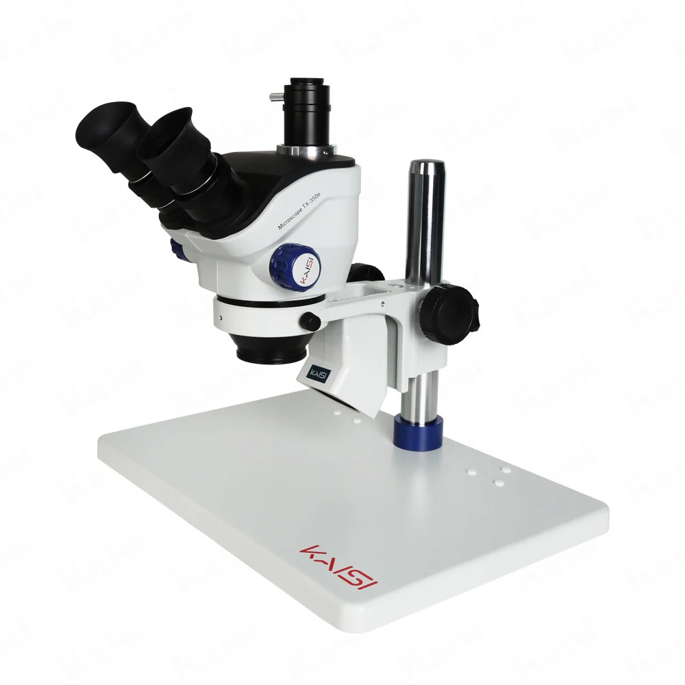 Microscope Kaisi TX-350E 1.1 - مجهر ثلاثي العينيات