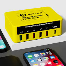 Kailiwei KLW-818 6-Port Intelligent Fast Charger