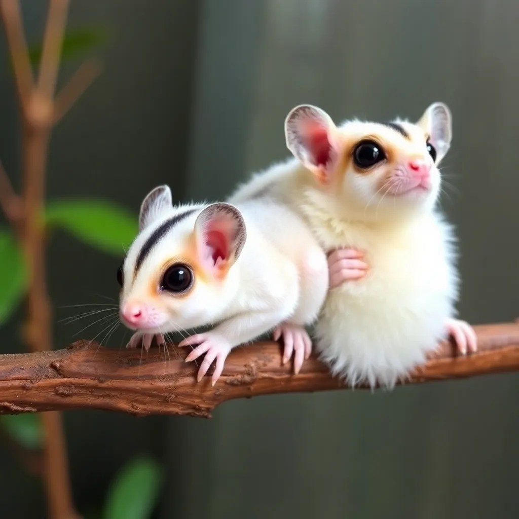 Harga Sugar Glider Albino (Anakan, Dewasa, Jantan