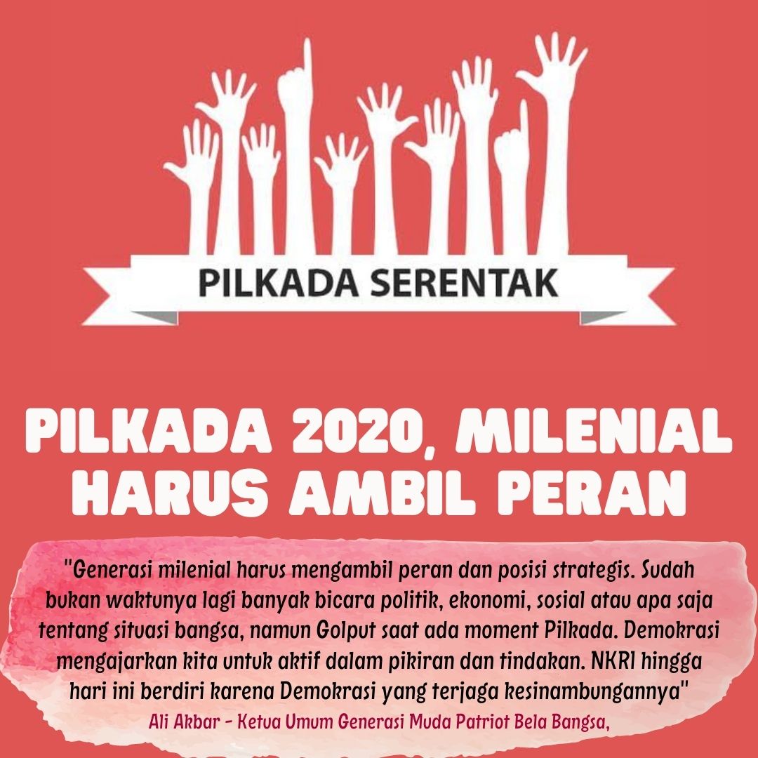 Pasal 27 ayat (1) menyatakan ialah, bahwa setiap warga negara ialah sama kedudukannya didalam hukum yang berlaku dan pemerintahan secara wajib untuk menjunjung hukum dan dengan tidak ada yang terkecuali. JANGAN GOLPUT WAHAI GENERASI MUDA, AYO GUNAKAN HAK PILIHMU