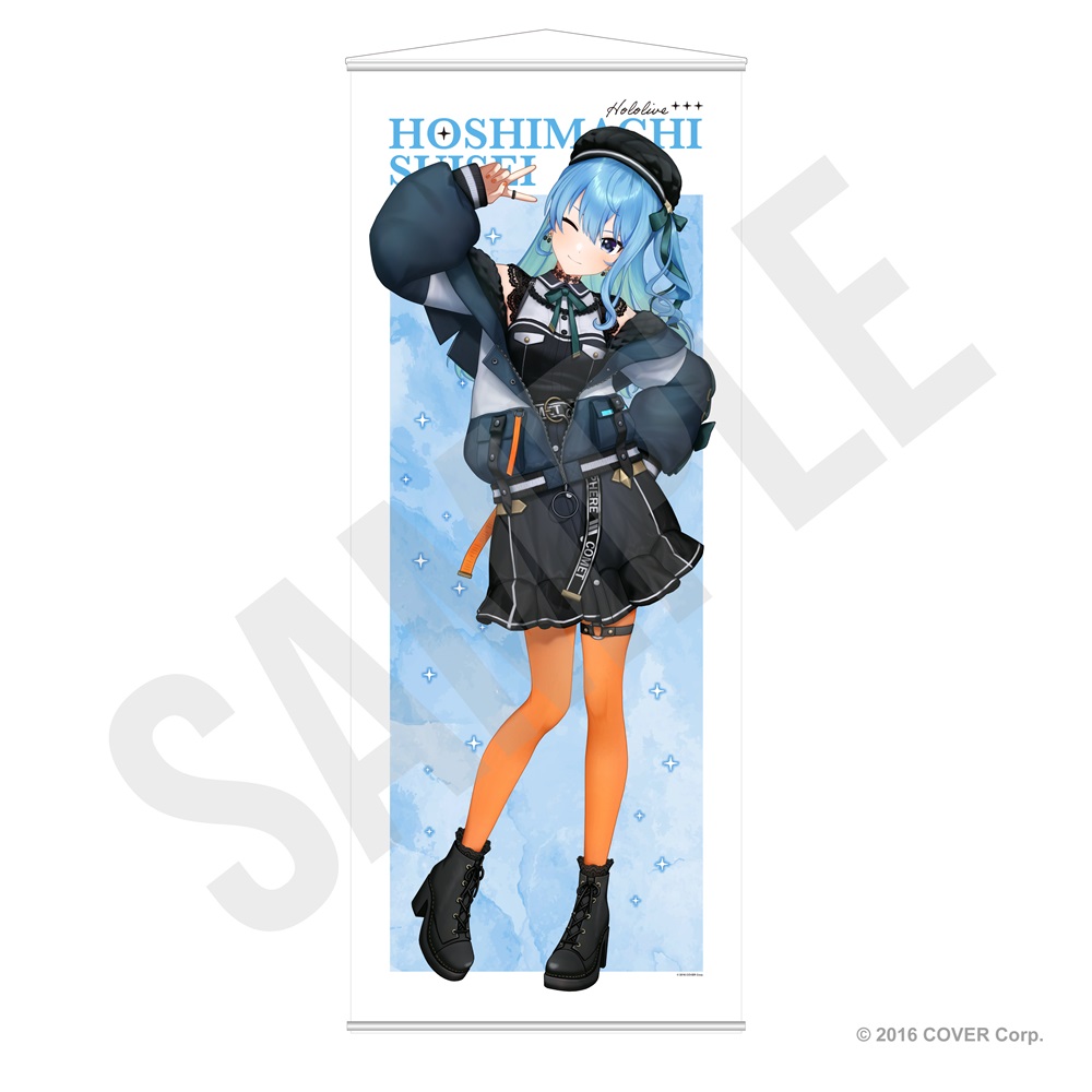 星街すいせい　４点セット　ホロナツパラダイス　ホロライブ　渋谷TSUTAYA 2025年8月15日(金)よりSHIBUYA TSUTAYAにて『Hello hololive』の