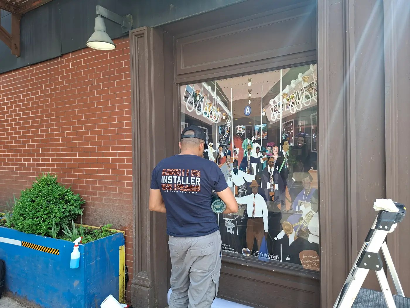A→Harlem window splash 3