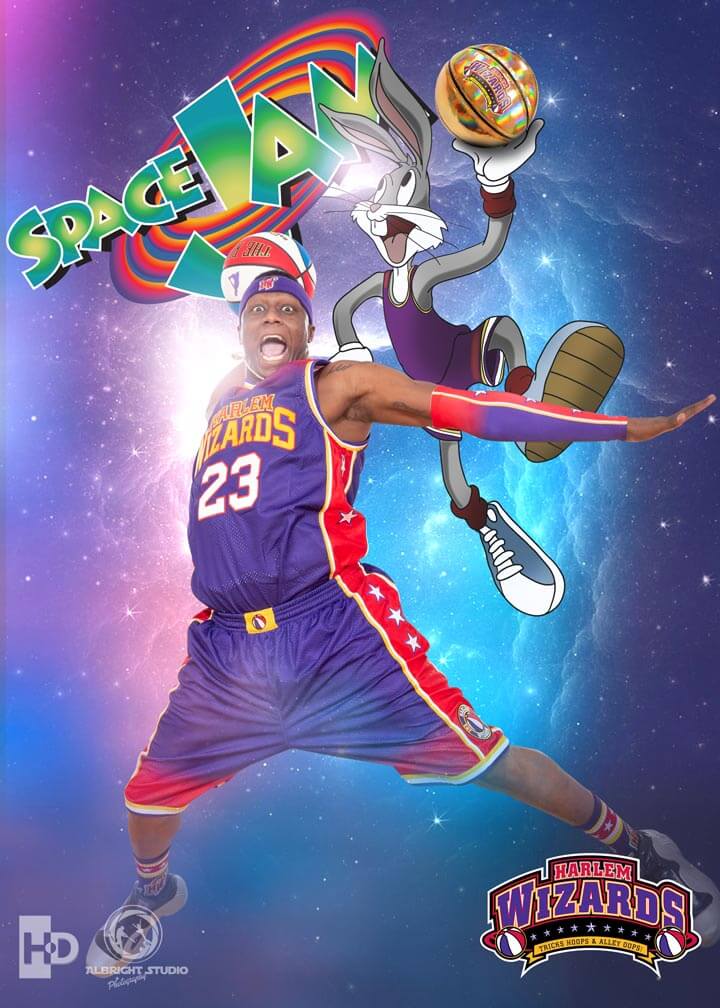 Mvp 360 . Space Jam - The World Famous Harlem Wizards