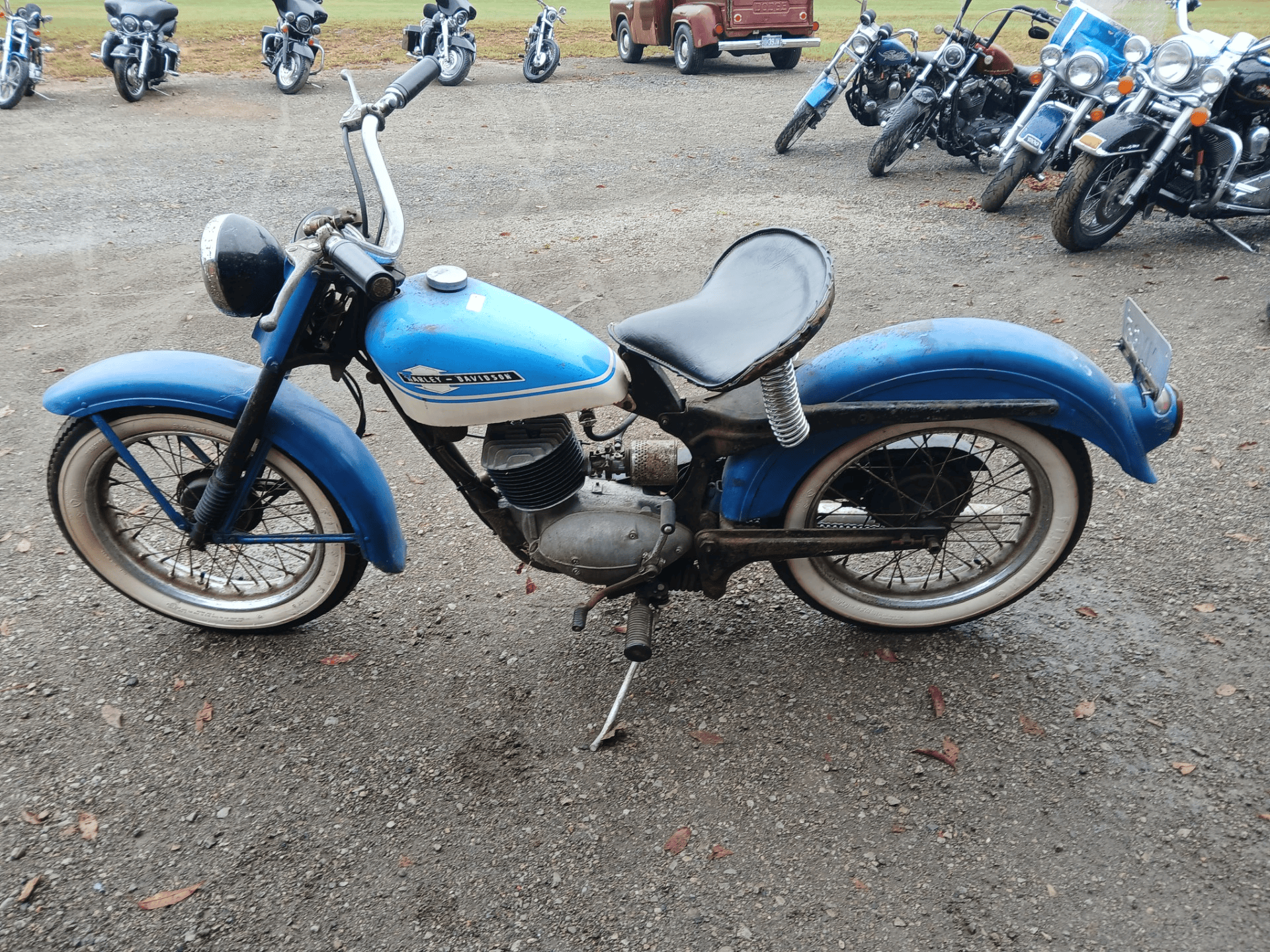 60年代ハマー　ハーレー　フロントフェンダー 59001-61 Front Fender - Harley Hummers .com