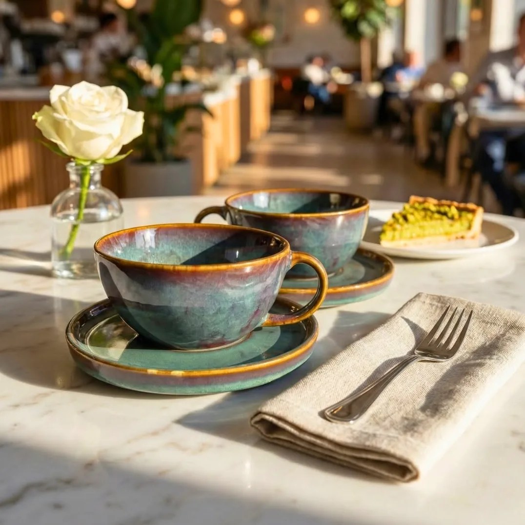 Custom ceramic tableware and serveware for hotels, cafés and restaurants