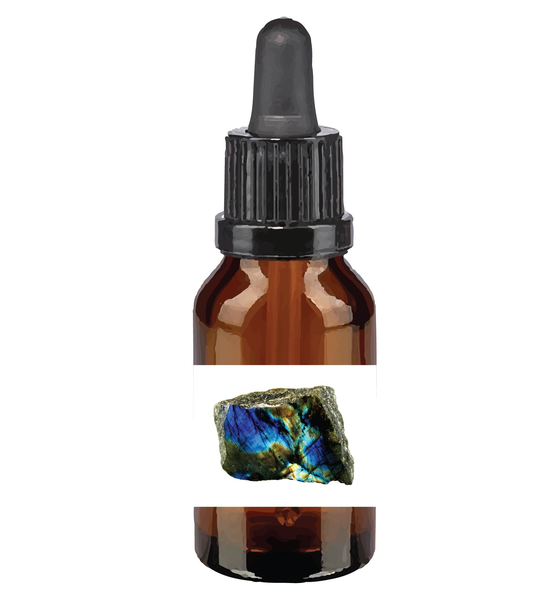 harmonie quantique - Quantic-Cristal_labradorite