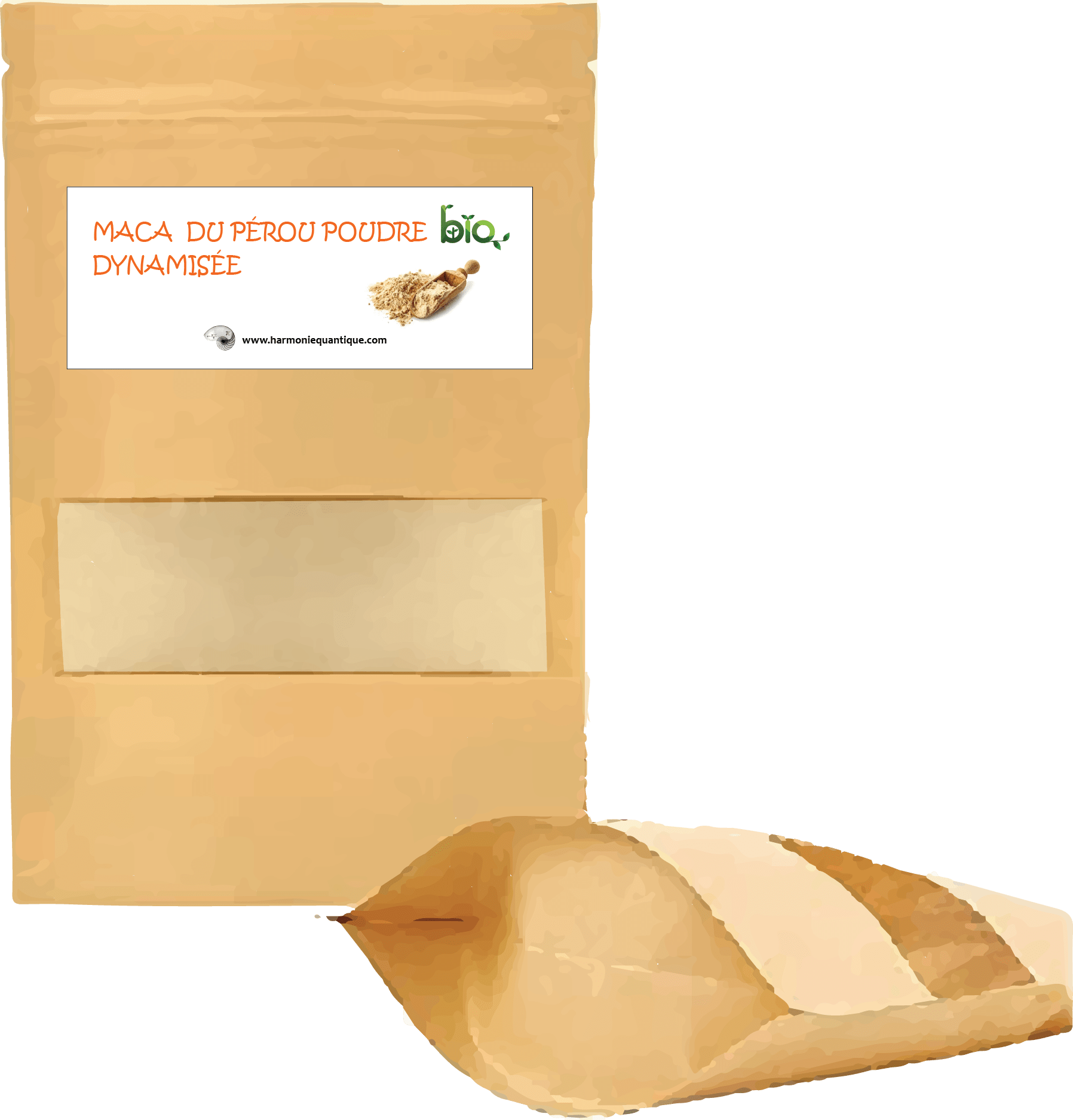 harmonie quantique - maca du Pérou en poudre bio dynamisée