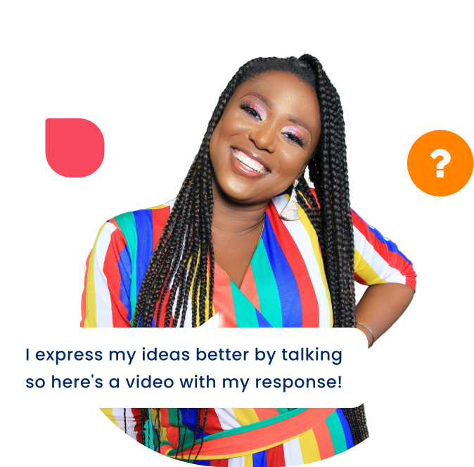 woman standing confidently