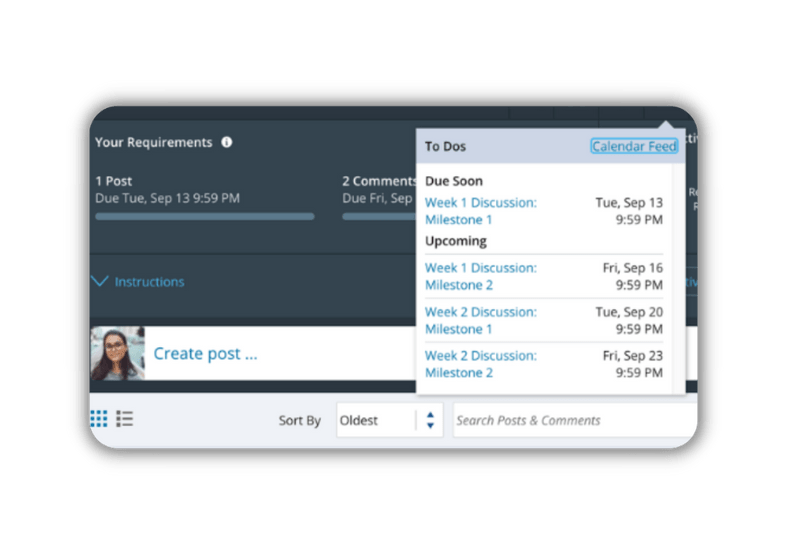 Milestones with Deadlines