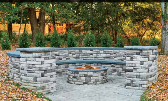 Here are some helpful navigation tips and features. Hardscape: Hardscape Fire Pit