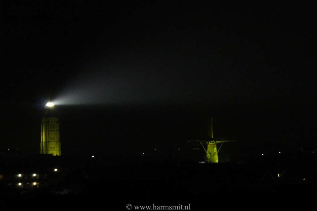 Westkapelle by night.