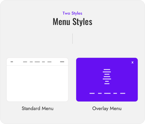 menu style