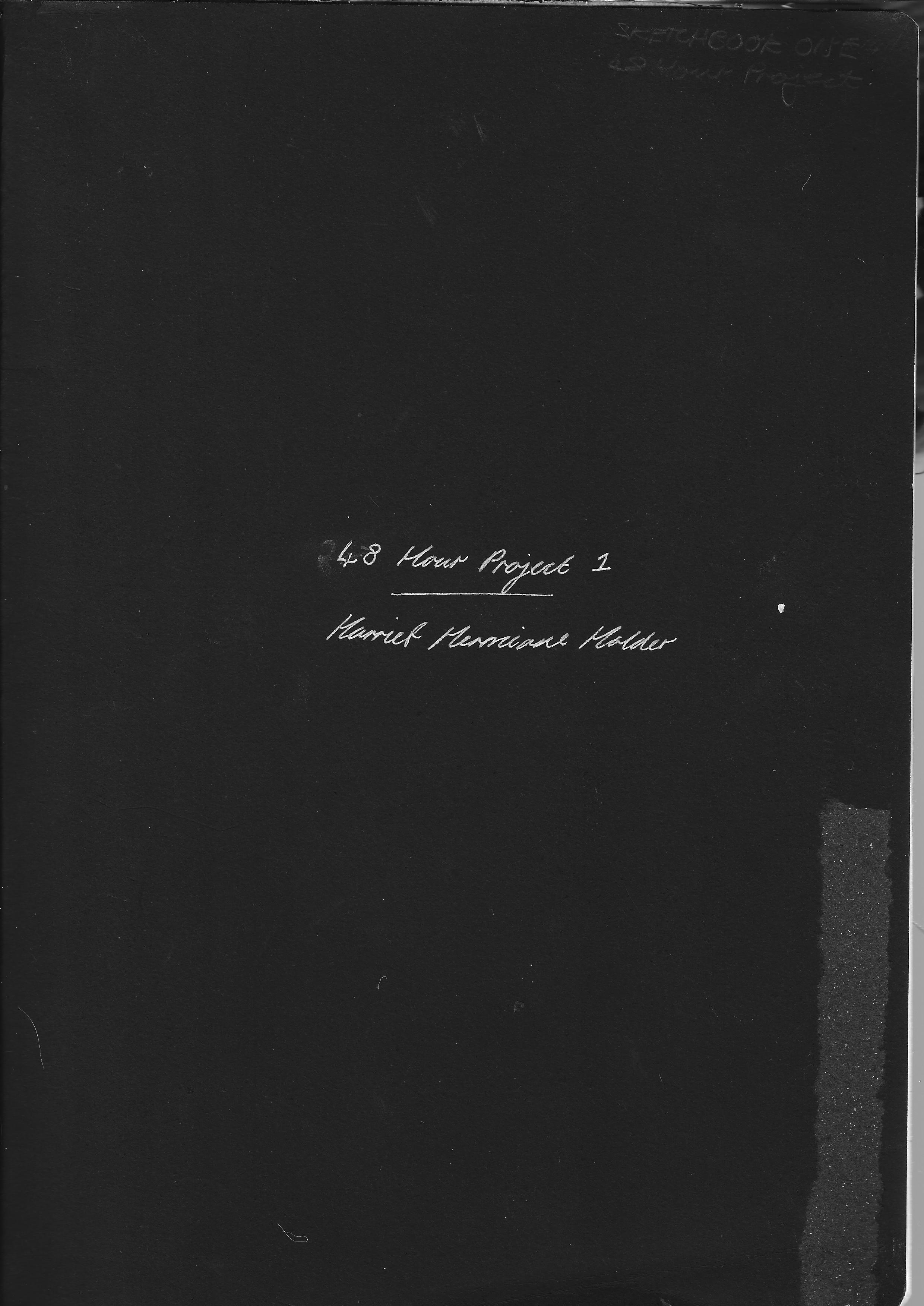 48 Hour Project Sketchbook