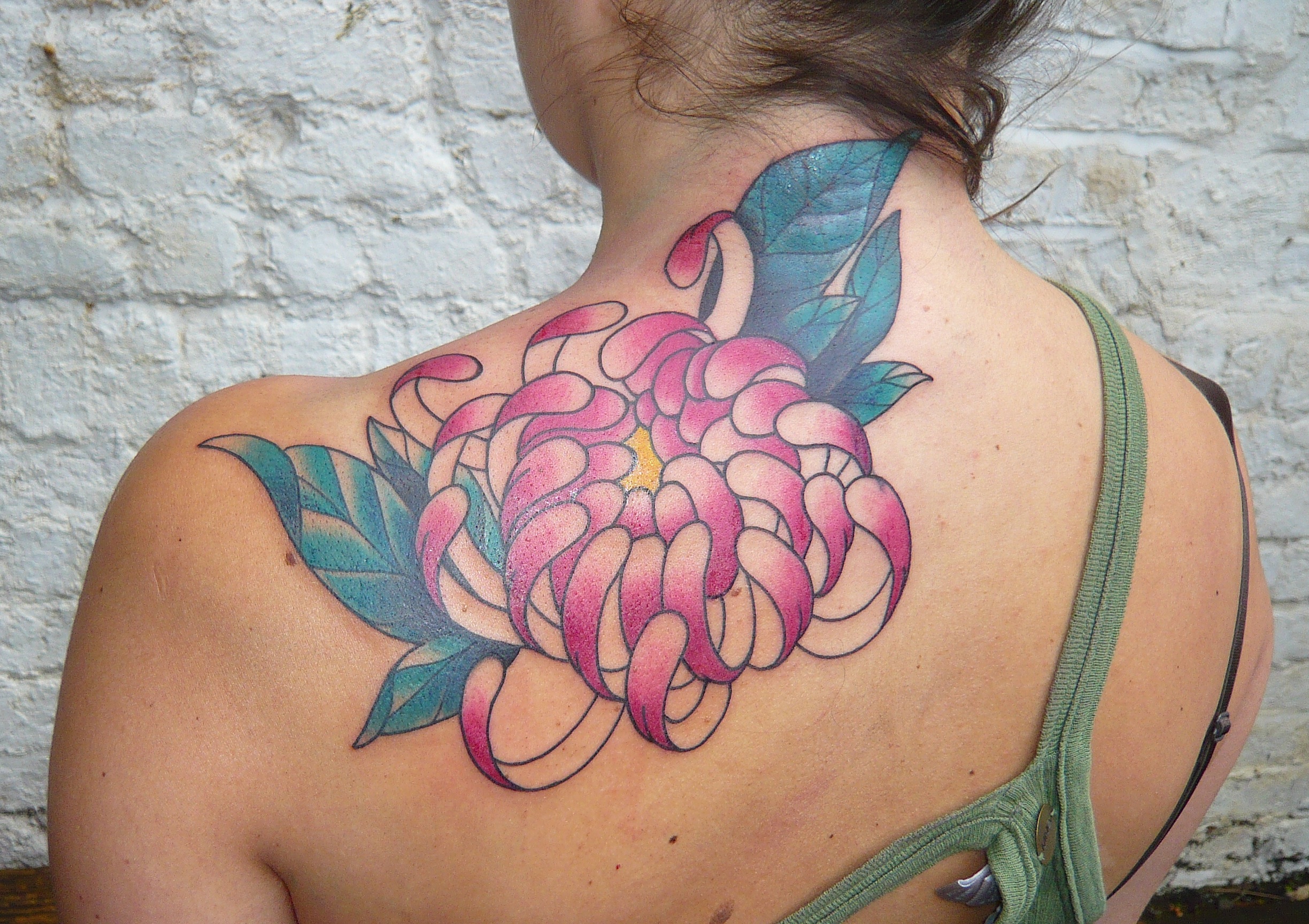 Japanese Chrysanthemum Cover Up Harry Does Tattoos