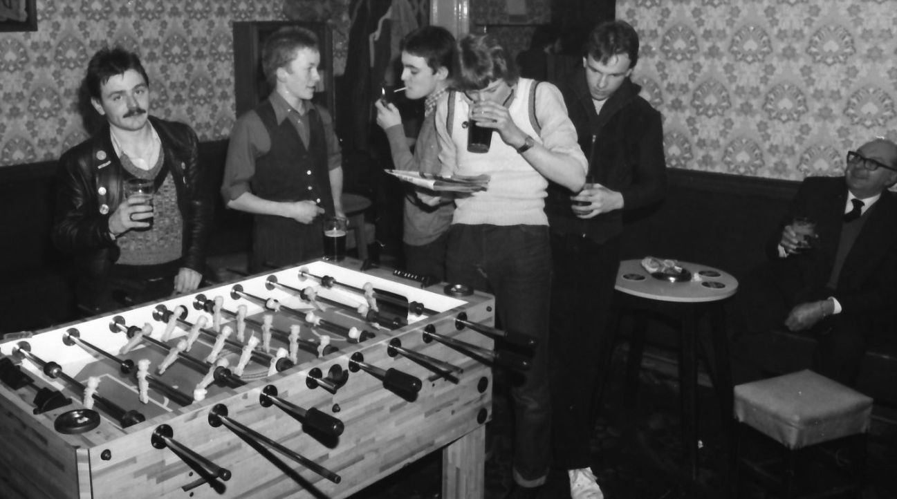 Notsensibles, Borough pub, Burnley 1980. Photo courtesy of Burnley Express - Burnley Civic Trust