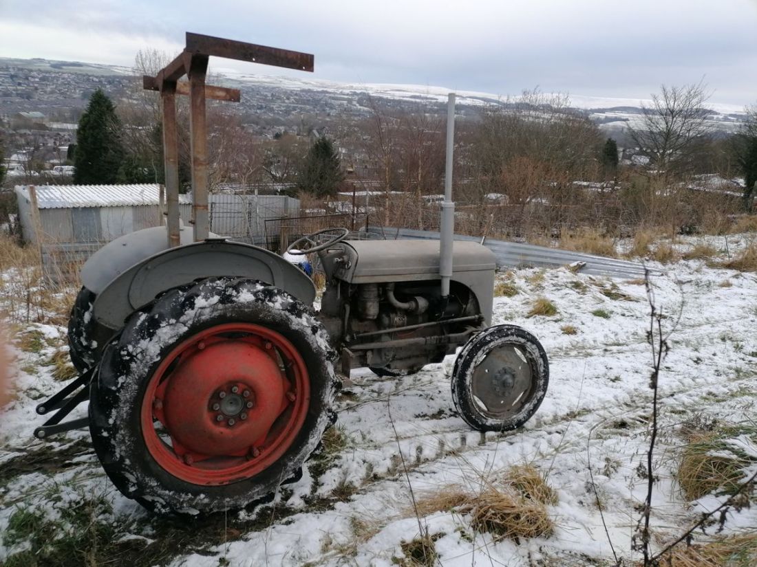 Tractor un snow