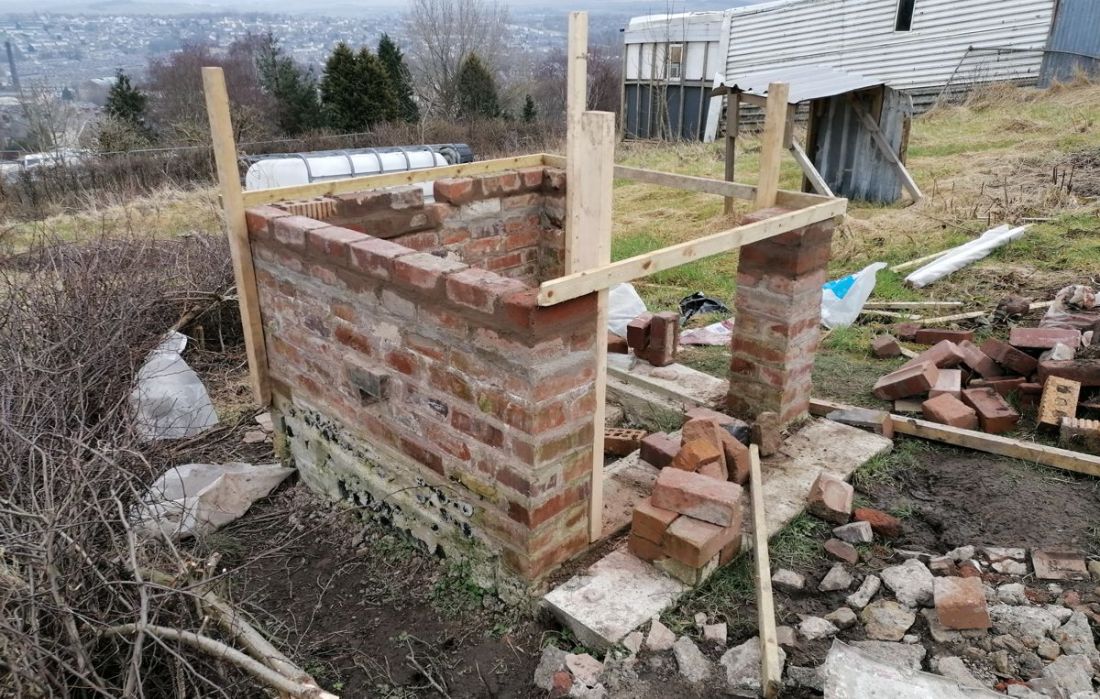 Yet another unfinished shed