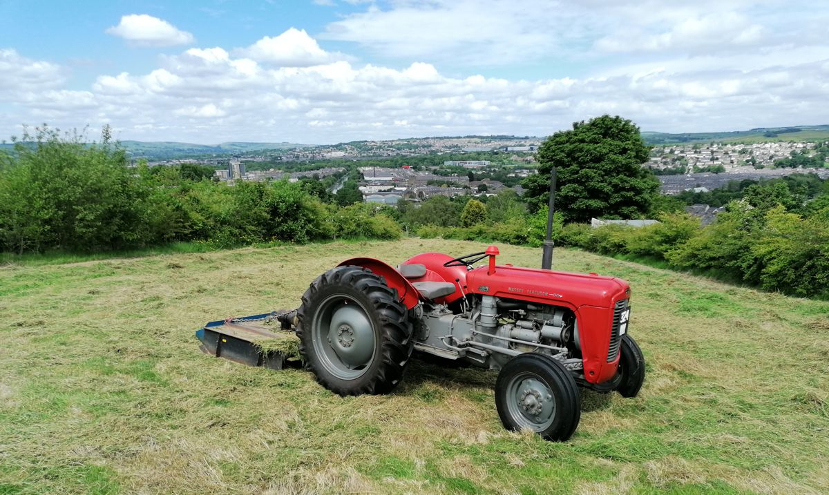 More tractor action