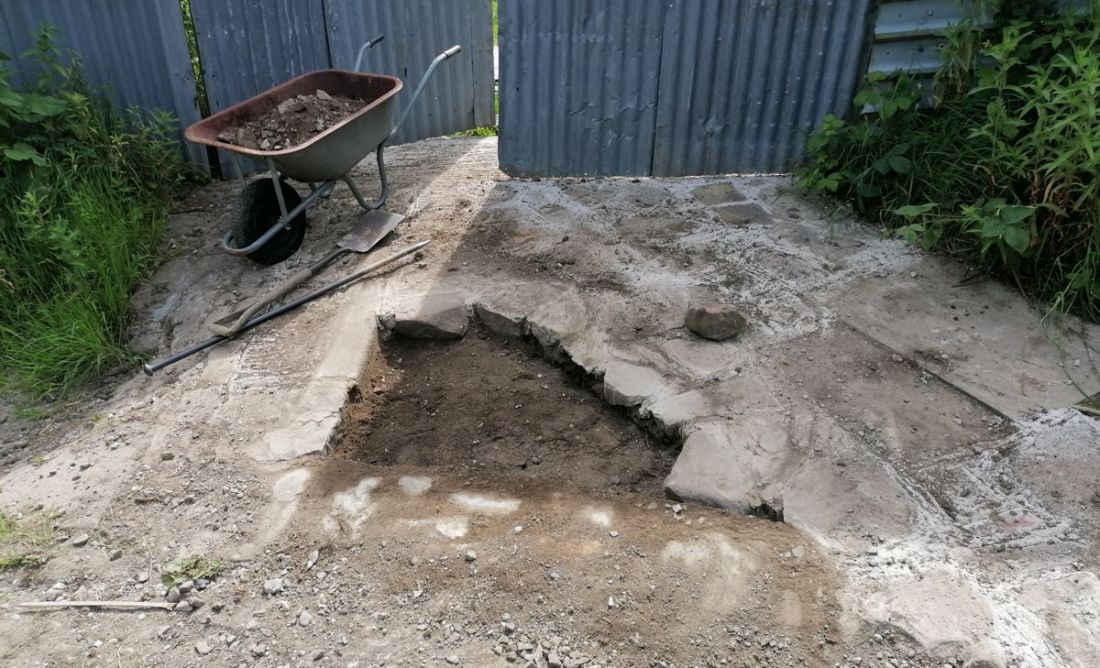 concrete and stone ramp concrete and stone ramp