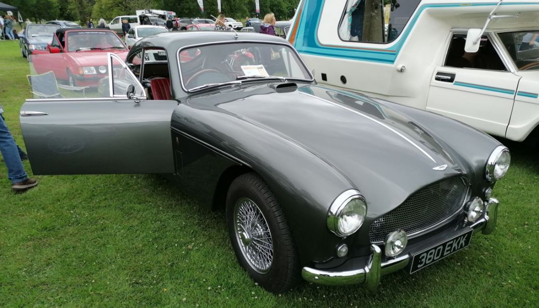 1958 Aston Martin DB2 at Towneley classic car show. 1958 Aston Martin DB2 at Towneley classic car show.