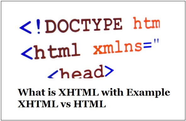 What is XHTML with Example  XHTML vs HTML