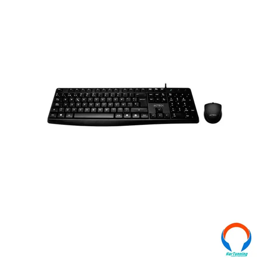 Kit Teclado Y Mouse ACTECK MK210 / Alámbrico / USB / 1000 DPI / Negro ...