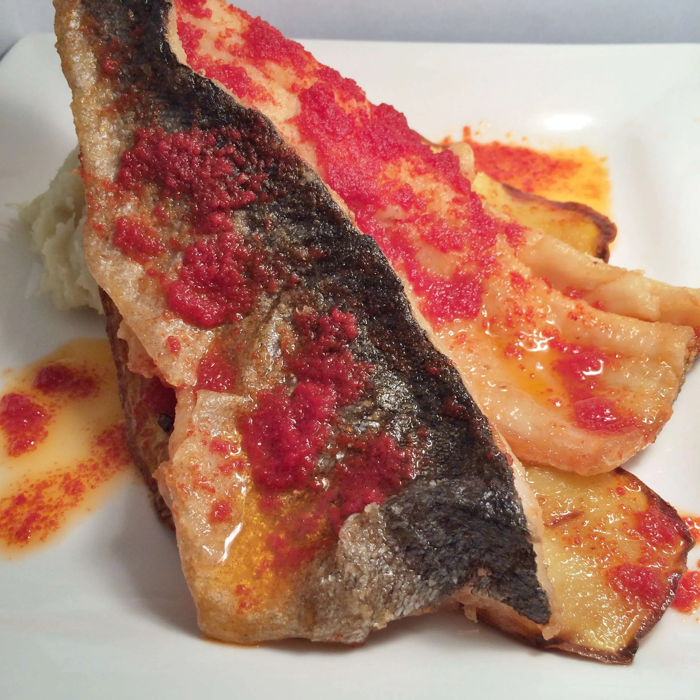 Pan Fried Rainbow Trout with Smoked Butter Tomato Sauce Harvesting Nature