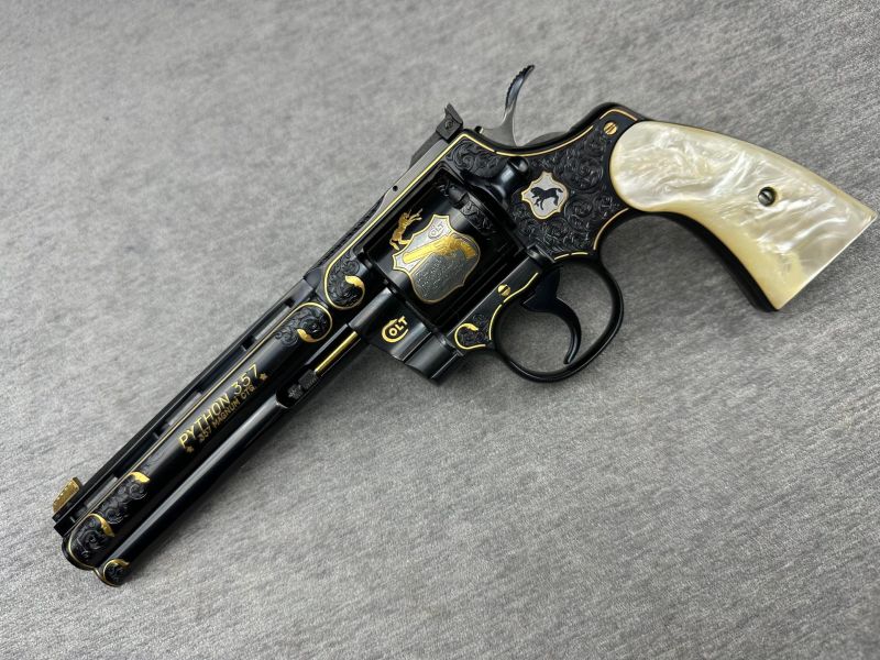 Colt Python 357 6 Inch Northwest Firearms - Geometric Arts - Beautiful HD Collection