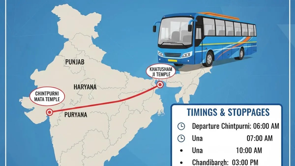 हिसार और चंडीगढ़ वालों के लिए खुशखबरी, अब बिना ट्रेन के पहुंचें बाबा खाटू श्याम के दरबार