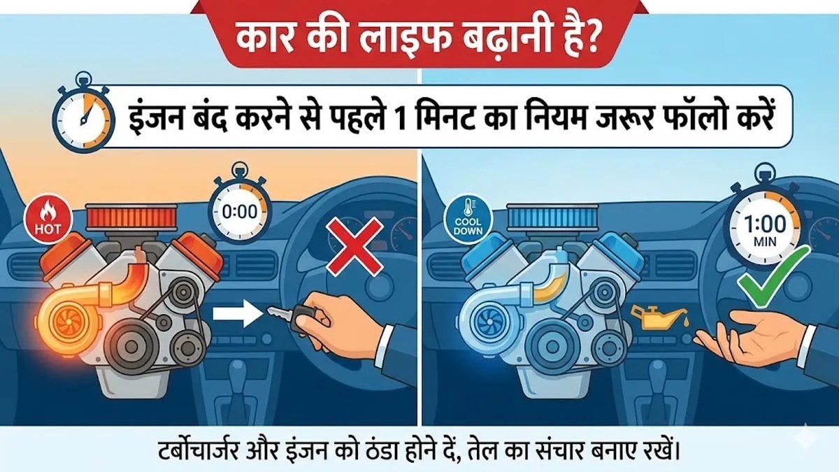 Car Engine Maintenance Tips: टर्बो इंजन वाली गाड़ी चलाते हैं? ये एक गलती कर देगी लाखों का नुकसान (symbolic image by gemini)
