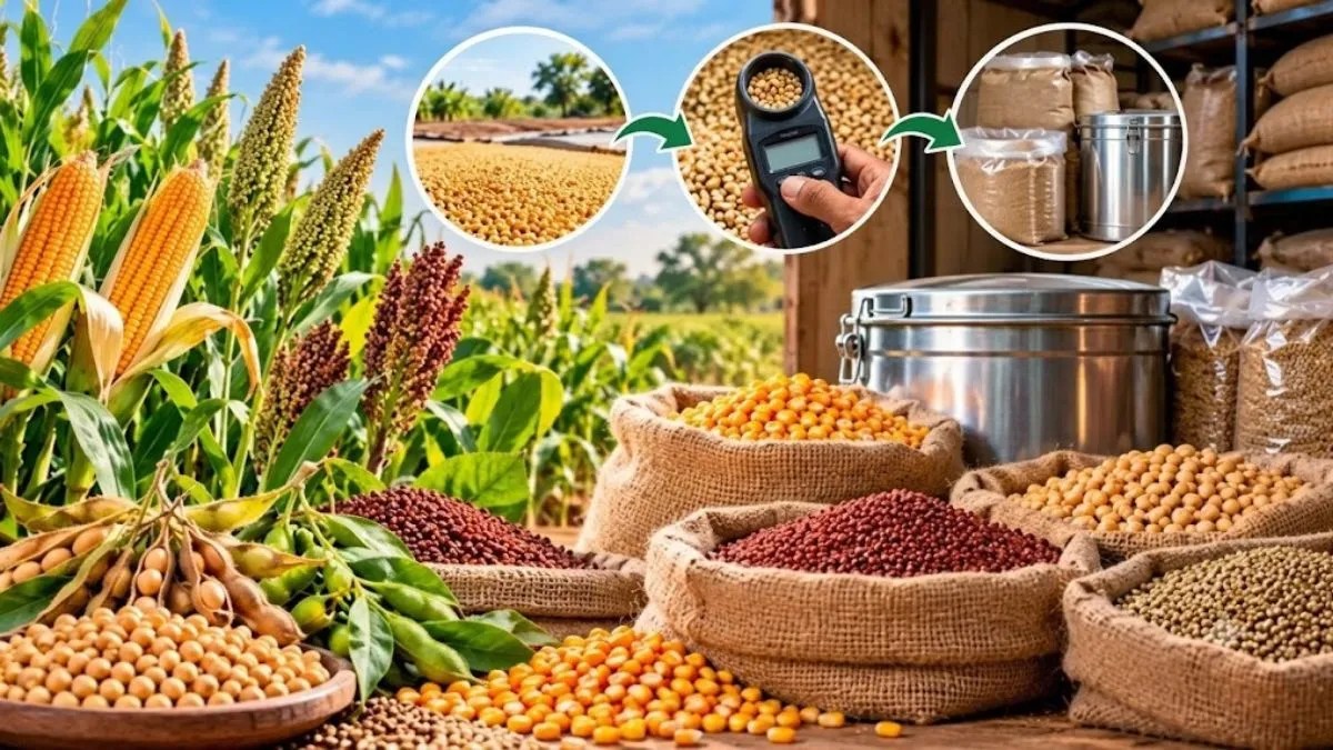 20% तक बढ़ेगी अगली फसल की पैदावार, खरीफ बीज भंडारण के ये वैज्ञानिक नियम अपनाएं किसान | kharif-seed-storage-scientific-methods-moisture-guidelines-farmers