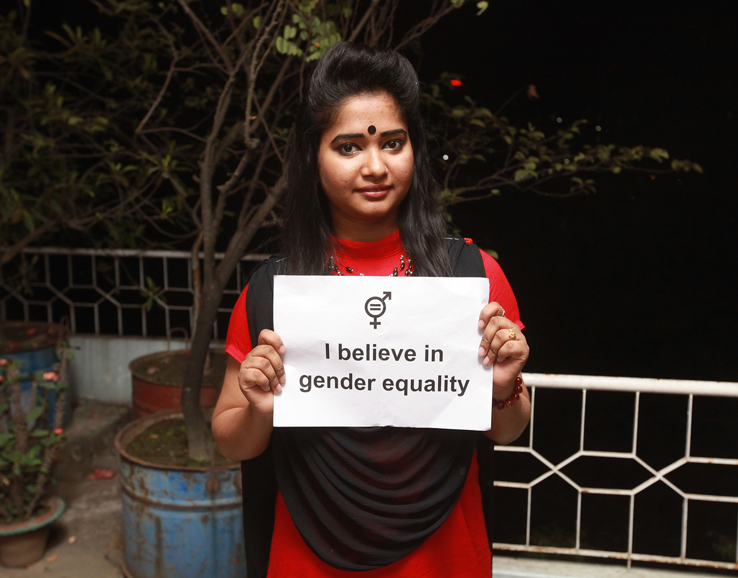 We believe in gender equality