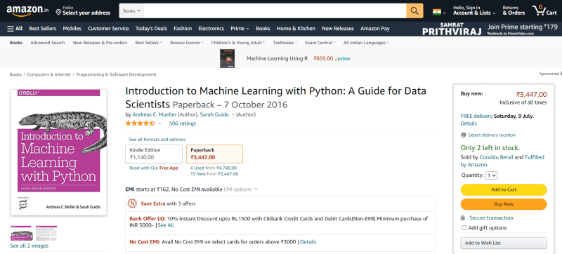 Introduction To Machine Learning With Python