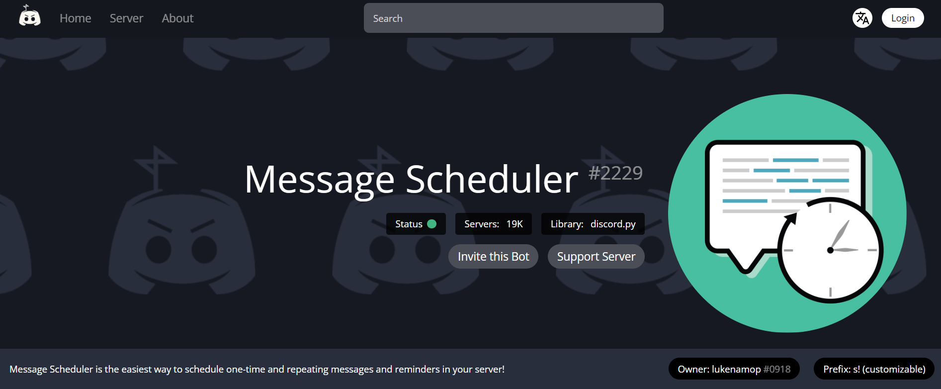 Top 5 discord bot for scheduling messages