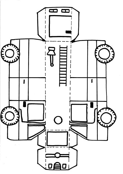 » Zábavná činnost pro mladé hasiče, pracovní listy, omalovánky