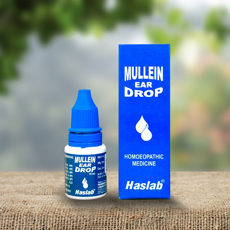 Mullein Ear Drops Best Homeopathic medicine for ear problem HASLAB