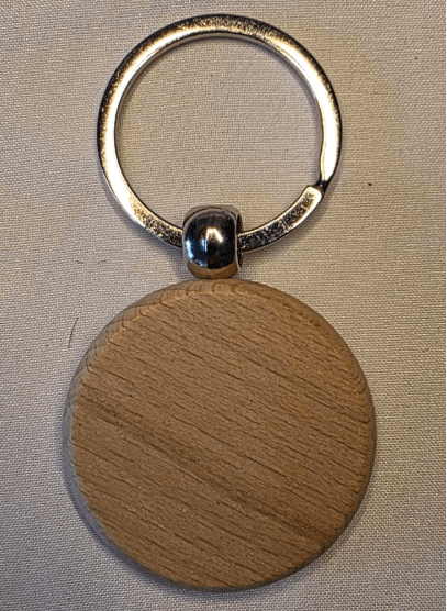 Custom Wood Keychain