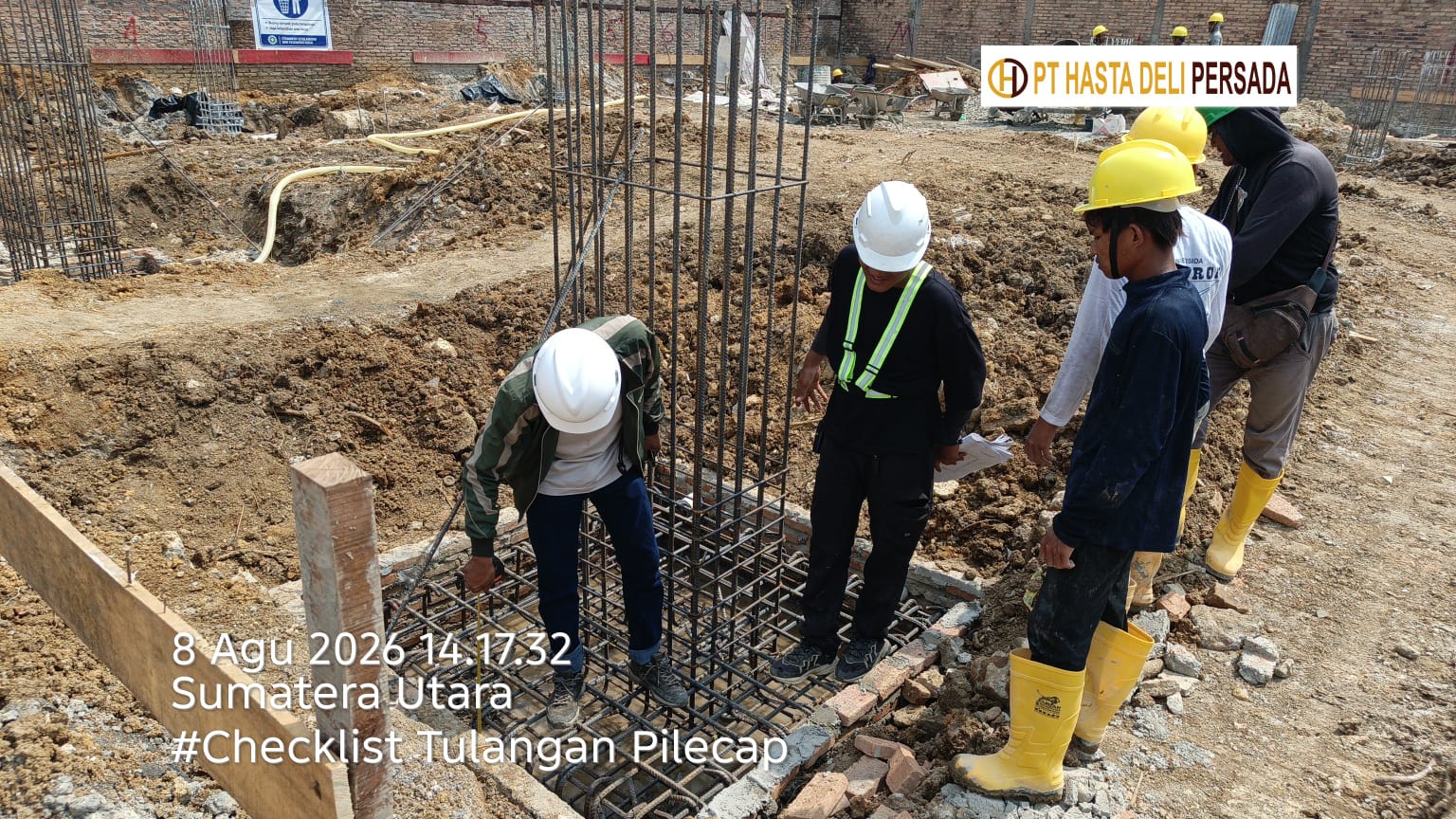 Pekerjaan Pile Cap dalam Konstruksi: Fungsi, Tahapan, dan Pentingnya Kualitas Beton